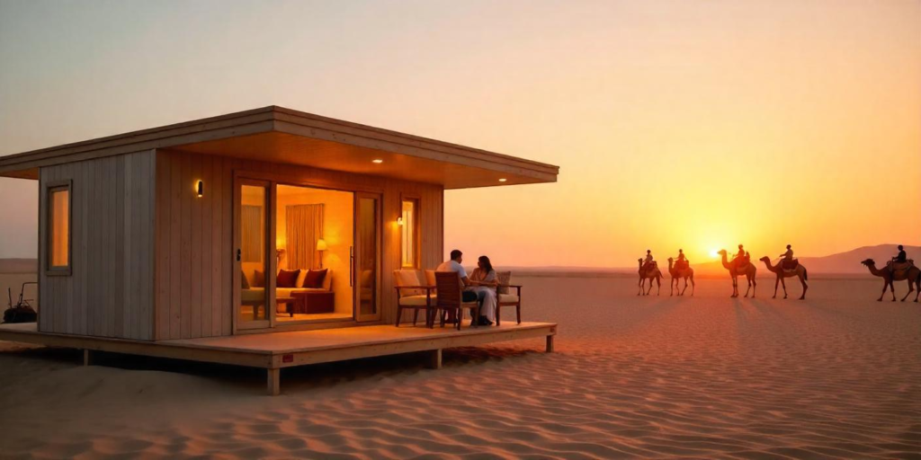Portable Hotel Cabins Ahmedabad, Best Portable Hotel, Cabins in Gujarat, Temporary Stay, Portable Cabins, Luxury Portable, Cabins for Resorts, Prefabricated Hotel, Cabins Ahmedabad