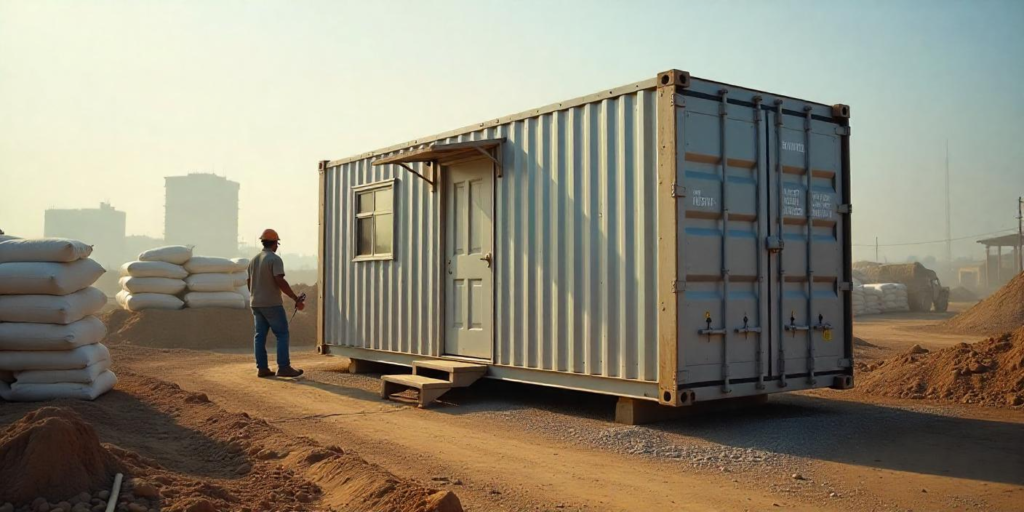 Portable Storage Cabin in Gujarat, Construction Site Storage Cabin in Gujarat, Modular Warehouse Solution in Gujarat, Storage Cabin for in Builders, Industrial Storage Solution in Ahmedabad Portable Cabin Supplier in Gujarat