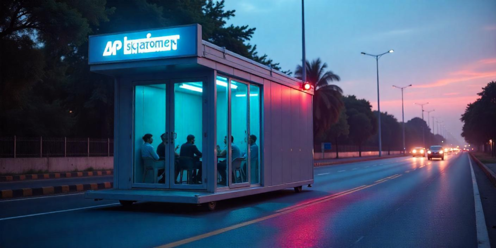 ACP portable cabin in Gujarat ACP prefab office cabin Ahmedabad ACP portable shop cabin Gujarat Stylish ACP security cabins Ahmedabad Aluminium composite panel cabins Gujarat Weatherproof ACP cabin Ahmedabad Designer prefab cabins Gujarat Modular ACP container cabin Ahmedabad